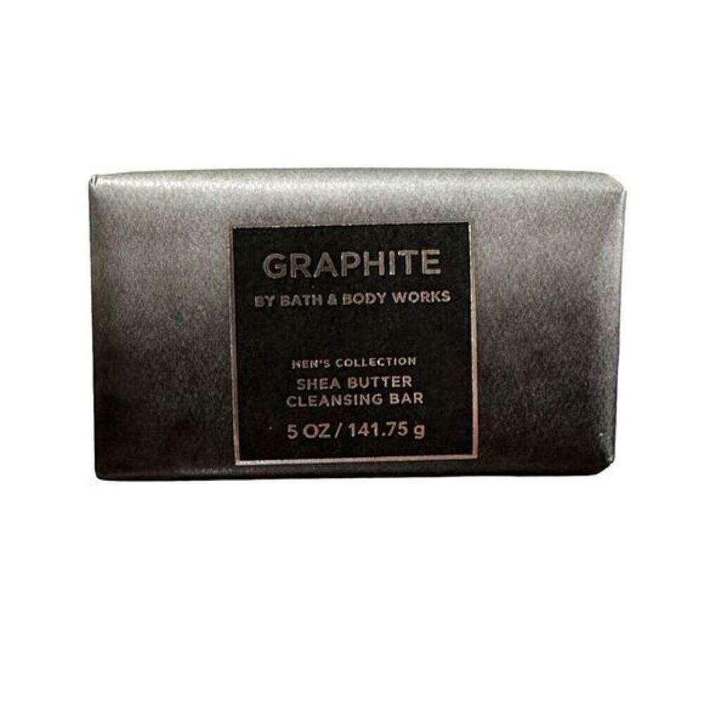 Bath & Body WorksâMens Collection Graphiteâ Shea Butter Cleansing Bar 5 oz Soap
